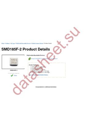 SMD185F-2 datasheet  